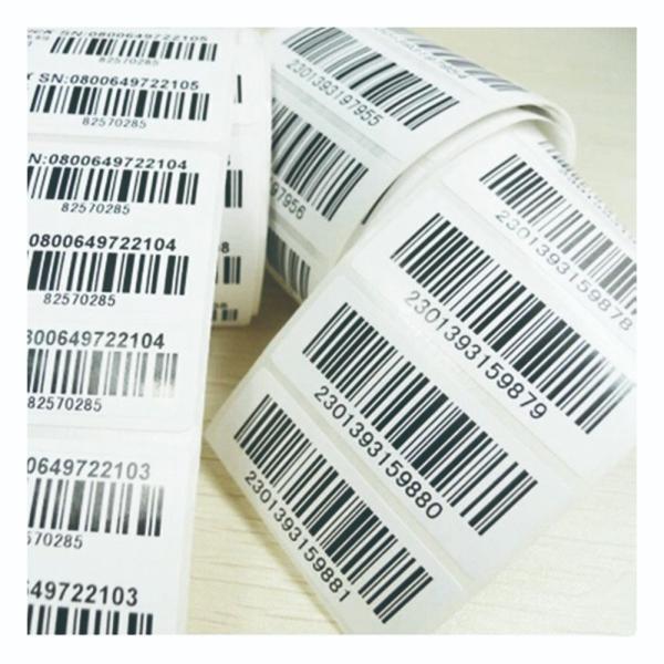 ISO9001 Blank Thermal QR Barcode Labels