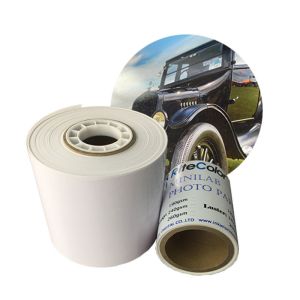 Resin Coated 190g 65meters Glossy Minilab Photo Paper Roll Waterproof