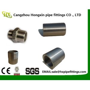 China low price,high quality female/male stainless steel pipe nipples on sale