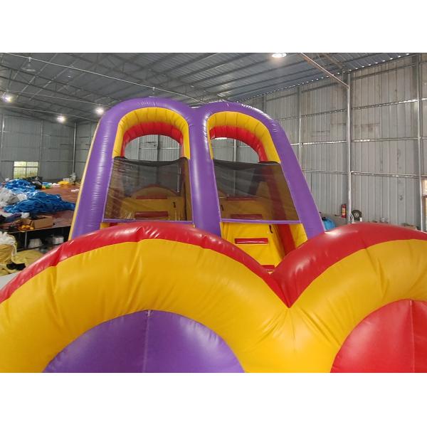 Pvc Tarpaulin Inflatable Obstacle Courses Outdoor Backyard Fun Run Sport For Toddler