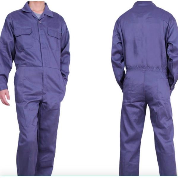 Buy Mens Summer Flame Retardant Insulated Coveralls Dark Blue TC Twill Midleweight at wholesale prices