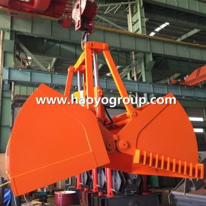 2cbm Leakage Proof Motor Electric Hydraulic Clamshell grab Bucket
