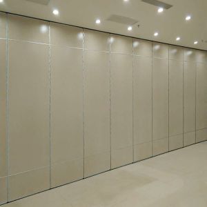 Polyester Construction Material Hanging System Sound Proof Curtain Partition