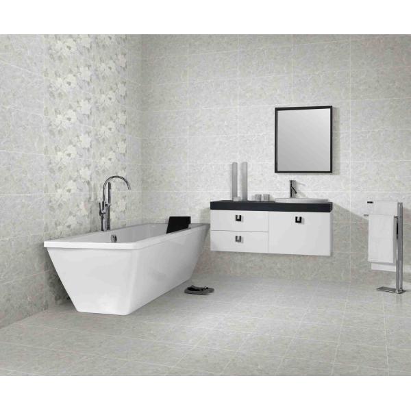 Light Grey Color Onyx Indoor Porcelain Tiles Wall Cladding Marble Tile 30x60 cm Size