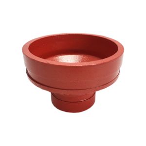 Double Claw Clamp Grooved Pipe Fittings For Fire Fighting