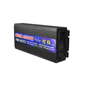 Pure Sine Waveform Solar Inverter DC12V/24V/48V/60V to AC220V 4000W Micro Cars