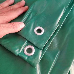 Waterproof Medium Weight PVC Tarpaulin Truck Cover with Durable Protection