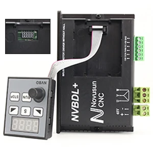 400W Brushless CNC Spindle Motor Kit 48VDC ER8 & 600W Brushless Motor Driver