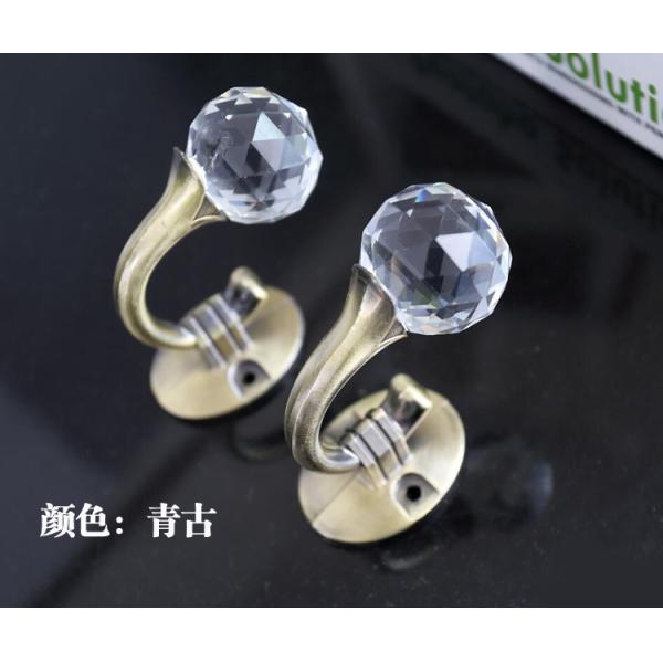 High quality classical customized metal zinc alloy curtain hooks for home decorations