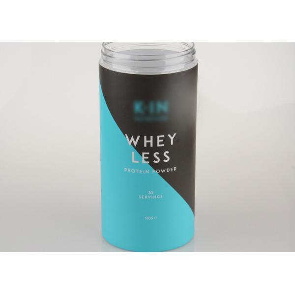 Buy Composite Paper Tube Packaging With Plastic Jar Cream / Powder Packaging at wholesale prices