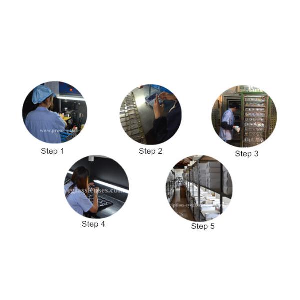 Cr39 1.50 Index Single Vision Lenses Resin Raw Material 59 Abbe Value