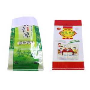 Double Stitched Woven Polypropylene Packaging Bags 50Kg Fertilizer Bopp printing