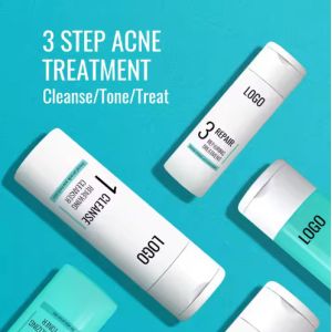 Private Label Oil Control Skincare Facial Cleanser Moisturizer Cream Toner