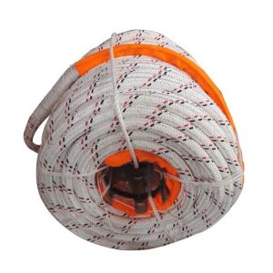 64mm UHMWPE Marine Mooring Rope Double Braided Polyester Cover