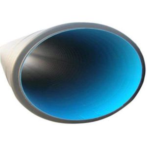 SN4 18 Inch 1mm Wear Resistant Pipes , HDPE Double Wall Corrugated Pipe