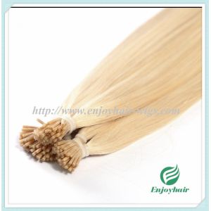 Quality Pre-Bonded Hair 10"-28" 100s/pack 60# color Straight Human Hair hair extension malaysian for sale