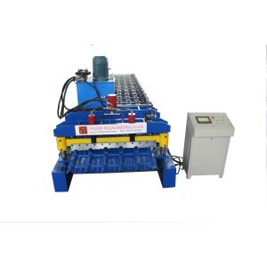 2025 New Design for Glazed Roof Tile Roof Sheet Roll Forming Machine With 18