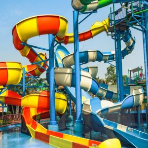 Residential Playground And Splash Pad OEM ODM Water Splash Playground