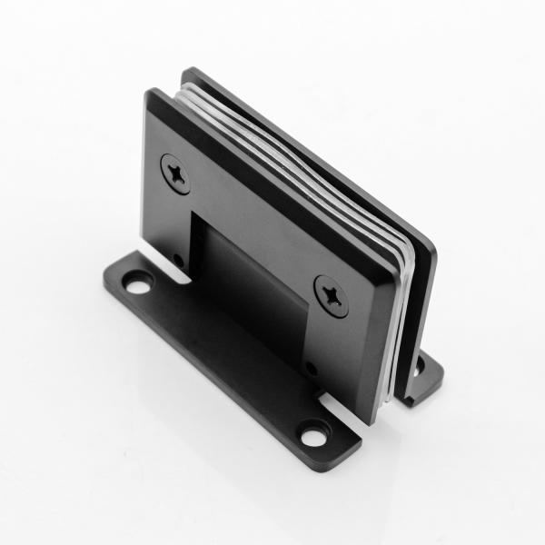 Modern H PLATE Bathroom 90 Degree Wall Mounted Frameless Glass Shower Screen Door Pivot Hinge