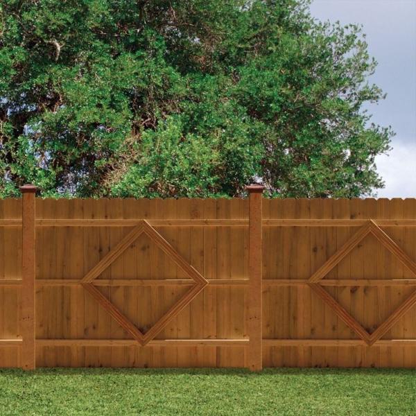 Buy FSC CARB 8ft 6 Ft Cedar Fence Panels Vertical Easily Assembled at wholesale prices