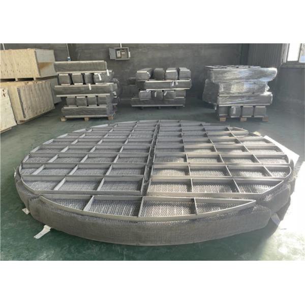 Monel 400 Mesh Pad Demister For Efficient Separator Customized Thickness