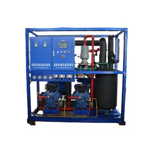 5 ton Focusun direct cooling ice making machine with R404A refrigerant and 380V