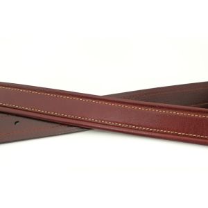 ODM 3.5cm Classic Buckle Mens Brown Leather Dress Belt