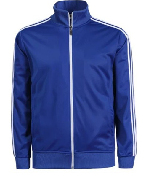 Buy Breathable Lightweight Polyester Jacket Blank Standing Collar Gym Apparel at wholesale prices