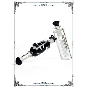 Freezable Coil Hammer Bubblers Glass Bong Smoking Water Pipe 6 Tree Arms Perc