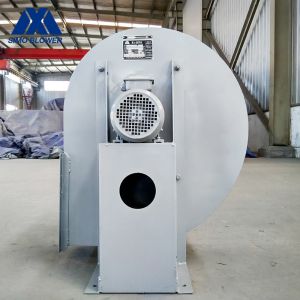 Single Inlet Biomass Boiler Material Handling Blower High Air Flow