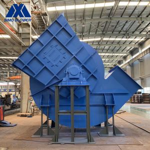 Heavy Duty Cement Kiln Backward Centrifugal Fan High Temperature