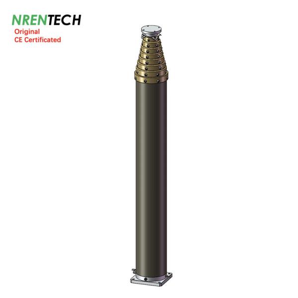 Buy 12m-150kg payload non-lockable pneumatic telescopic mast poles at wholesale prices