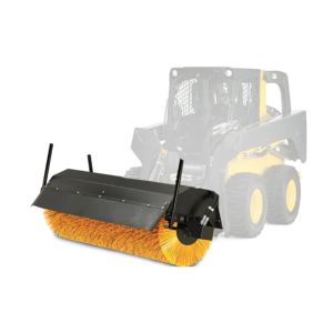 China Backward Skid Loader Broom Snow Angle Sweeper CE Certificate on sale