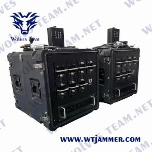 Quality Waterproof GSM CDMA 1000 Meters 1300W IED Bomb Jammer for sale