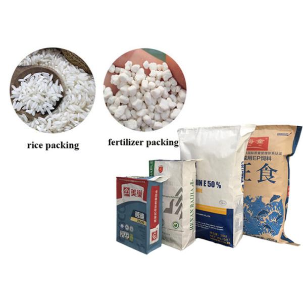 25kg 20kg 50kg Multiwall Kraft Paper Valve Bag Sack For Powder Material