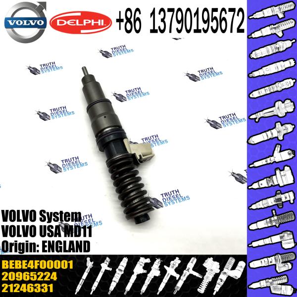 Diesel Fuel Injector 21246331 20965224 21028628 21106498 BEBE4F06001 BEBE4F03001 BEBE4F00001 E3.3 for HYUN-DAI H ENGINE