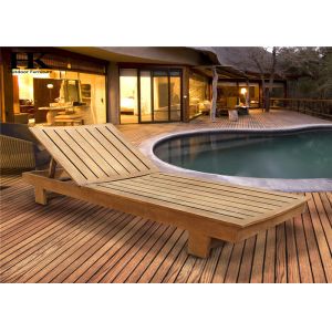 Fashion Recreational Wooden Beach Bed Waterproof Outdoor Customized Logo
