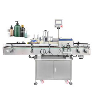 300mm Round Bottle Labeling Machine With Stainless Steel Housing