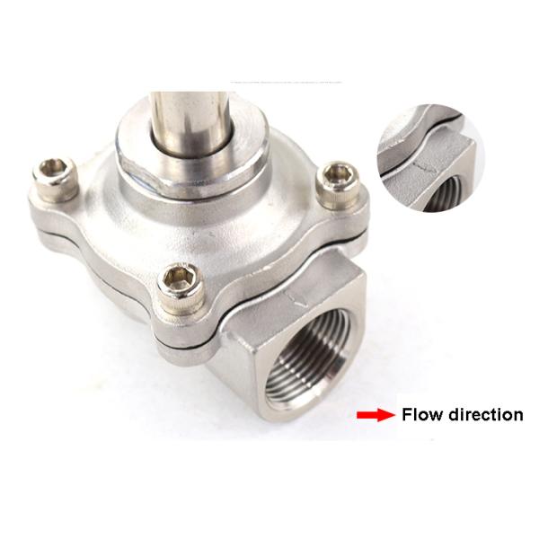 G 1-1/4'' Internal Threaded Water Solenoid Valve 2S350-35 AC 220V / DC 24V