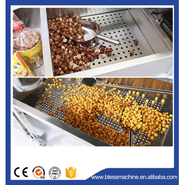 Design 0.35kw Ball Popcorn Making Machine for Domestic and Overseas Demand in 2022