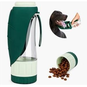 Dog Water Bottle for Walking, Pet Water Dispenser Feeder Container Portable with