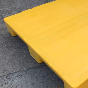 2019 New 1200*1000 HDPE plastic pallet with stopper edge