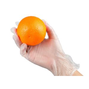 China Vinyl Disposable Hand PVC Gloves Palm Width 85mm on sale