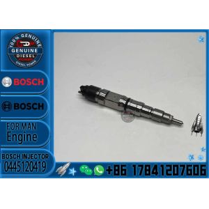 Diesel Fuel Injector Common Rail Injector Assembly 0445120420 0445120419