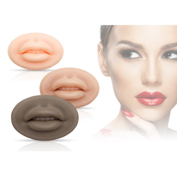 Buy Soft Silicone Lip Permanent Makeup Practice Skin Microblading Tattoo Skin at wholesale prices