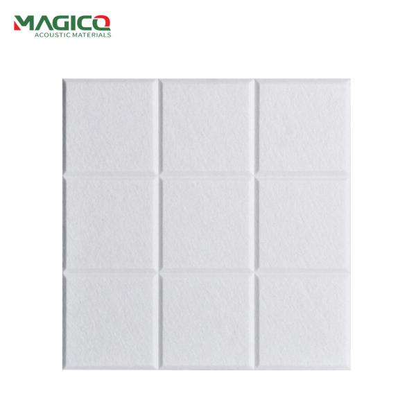 Buy Soundproof Wall Panels Effective Soundproofing Polyester Fiber Acoustic Panel at wholesale prices