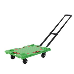 Quality One Hand Spliceable Turtle Foldable Cart Trolley ISO9001 150kg SILENT for sale