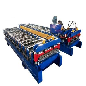 Steel Profile Roofing Corrugated Sheet Roll Forming Machine corrugated sheet