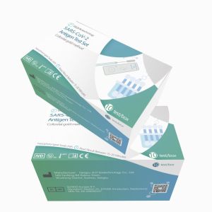 Quality 99% Accuracy Fast reaction rapid SARS-CoV-2 Antigen Test Set Nasopharyngeal Swab 10 test/box for sale