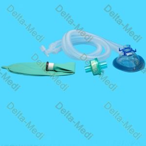 Disposable Breathing Filter Kit Ventilator Kit Corrugated Anesthesia Circuit For